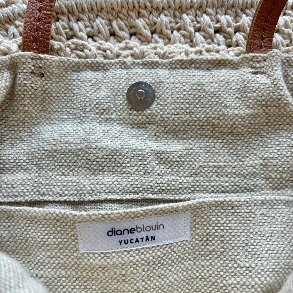 Hand Crocheted Tote - Picture 3 of 4